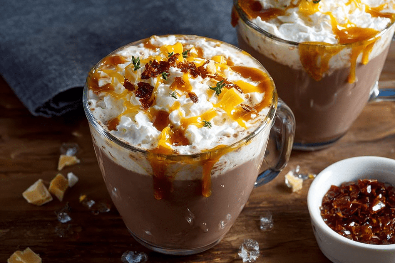 Craft a Luxurious Salted Caramel Hot Chocolate at Home